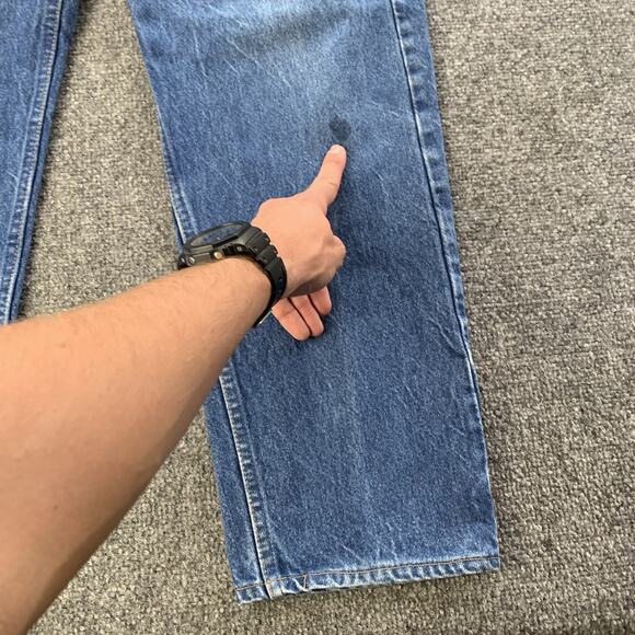 Vintage Levi’s 505 Orange Tab Mens Jeans Regular Fit Size 40x30 (Actual 38x28) - Picture 6 of 16